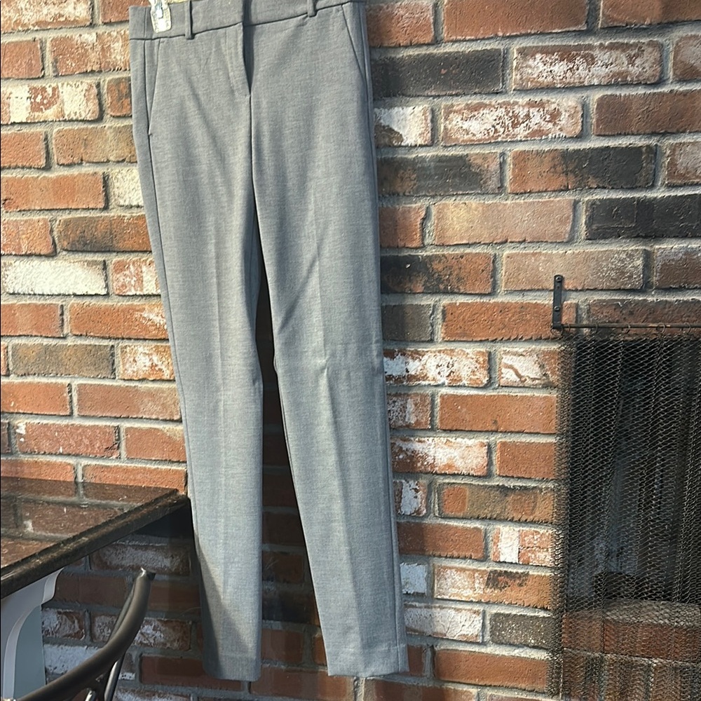 J. Crew Gray Dress Pants with Tailored Fit